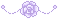 Pixel Rose Divider - Lilac