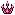 Little Pixel Crown - Dark Pink