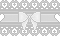 Pixel Lace Divider v6 - White 2