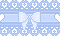 Pixel Lace Divider v6 - Baby Blue