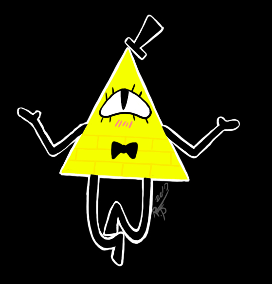 Bill Cipher Inverting Face Blushing Bill Cipher by shibekoinu on DeviantArt