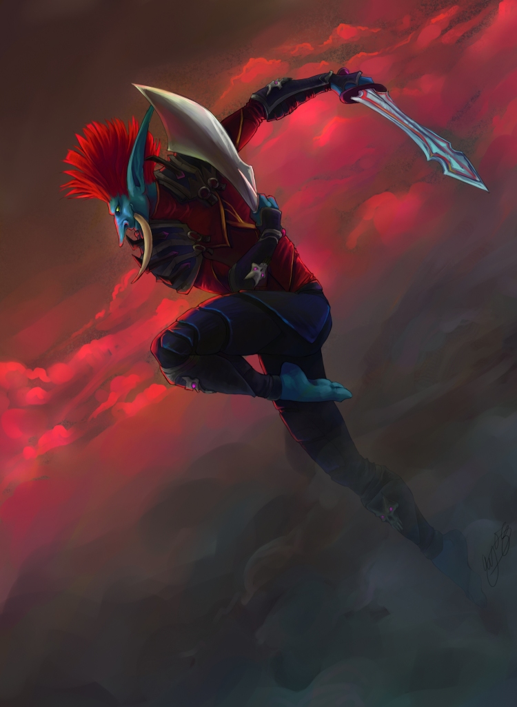 Wow Troll Rogue Switcher By Binkari On Deviantart