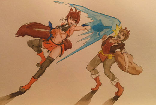 Makoto Nanaya vs The UnbeatableSquirrel Girl