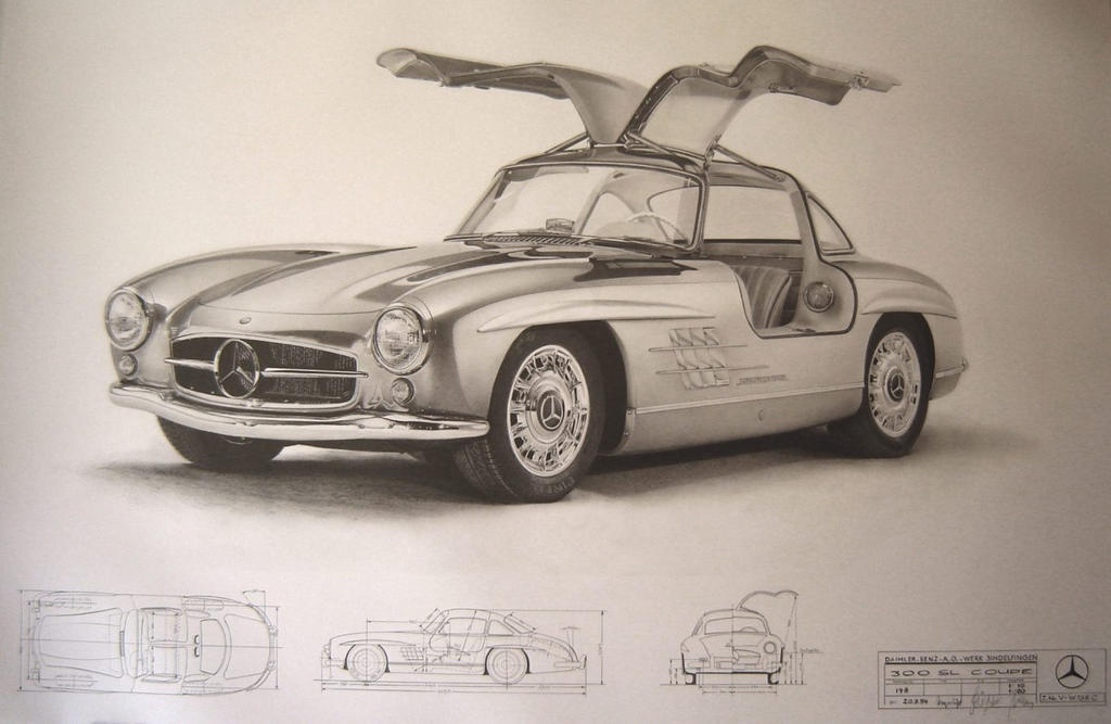 mercedes Gullwing 1954