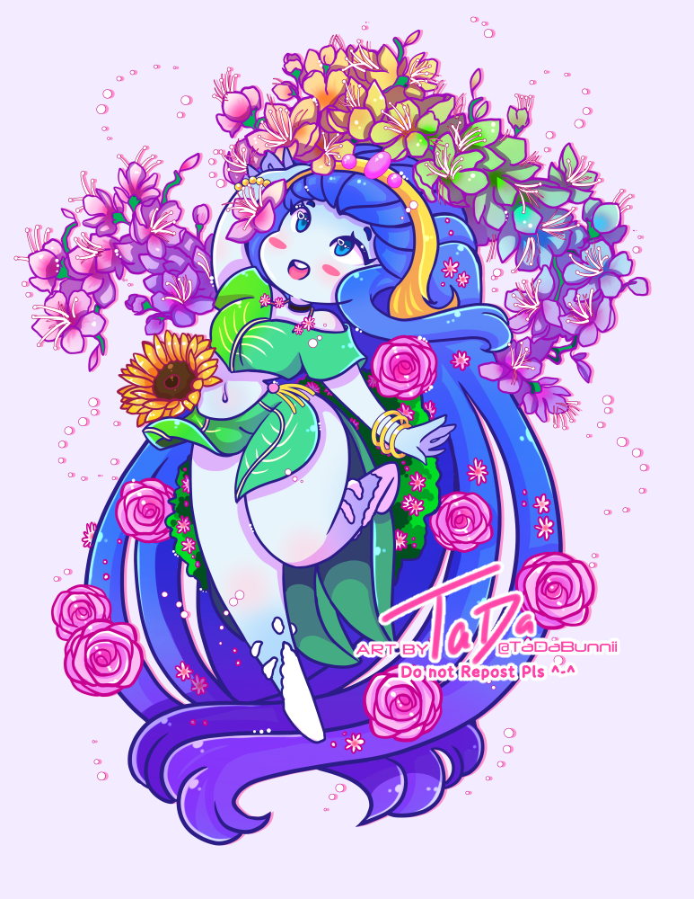 Spring Time Earth - Chibi Art