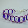 Purple Ladder Bracelet