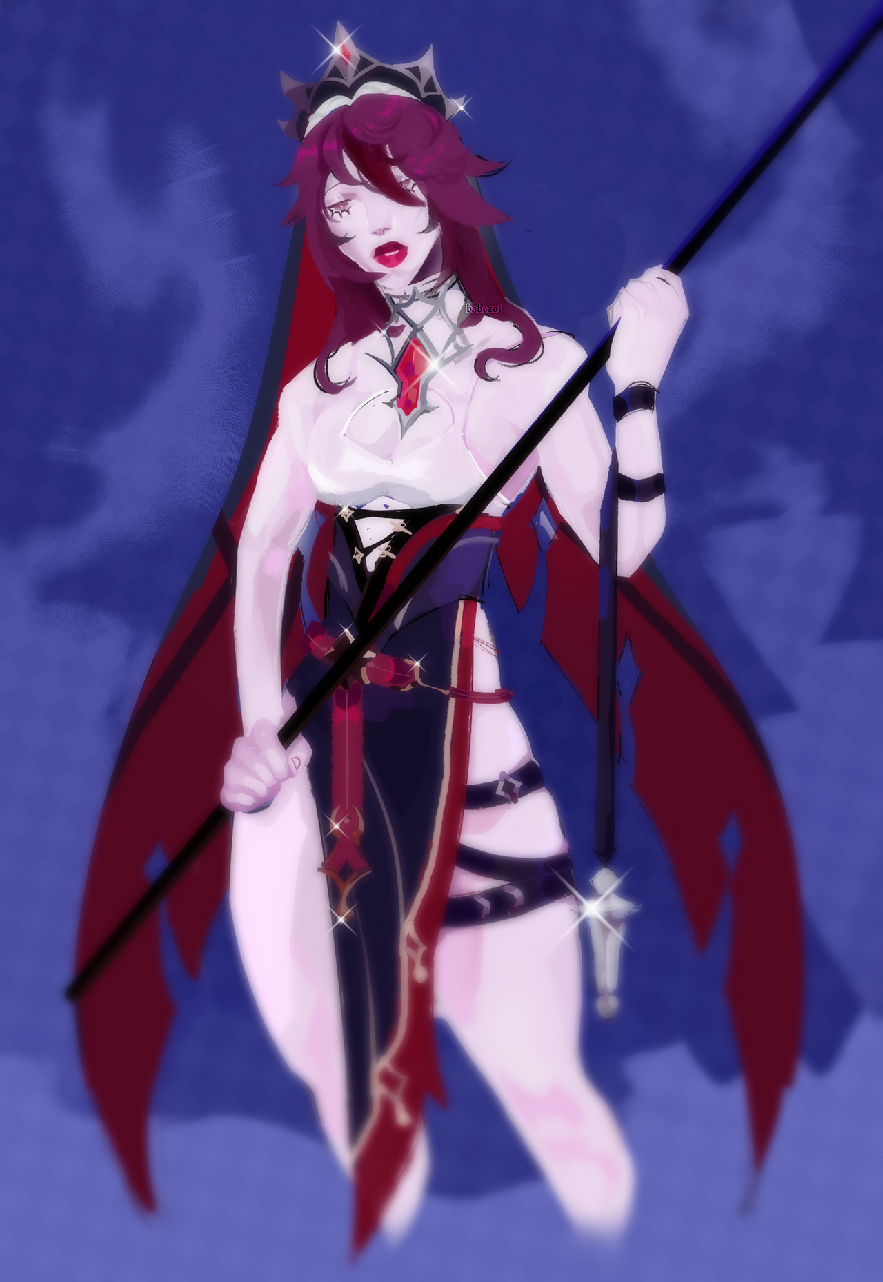 Rosaria Genshin Impact By Babezoi On Deviantart Rosaria Genshin Impact By Babezoi On Deviantart