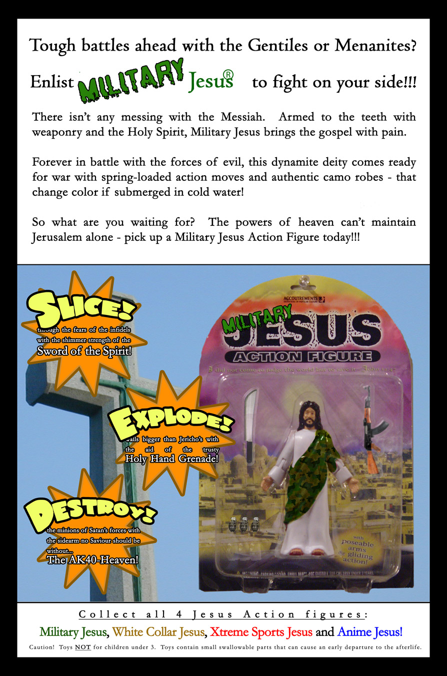 Military Jesus Ad Campaign