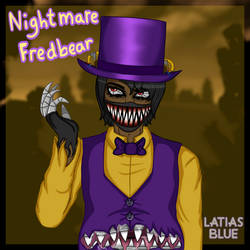 Fnaf 4 Group - Lateo(LatiasBlue ) Nightmare Freddy Cosplay Photo