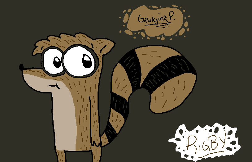 Rigby young :3 by ScourgeTiny on DeviantArt