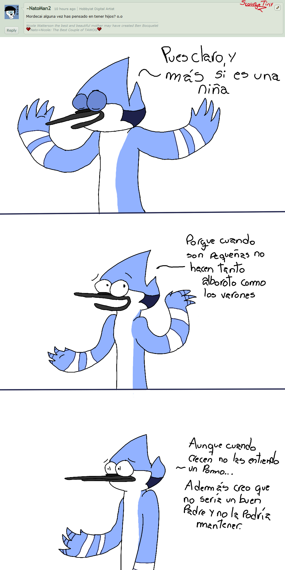 Ask Mordecai Pregunta 4