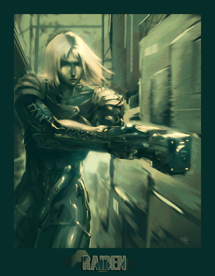 MGS2 RAIDEN by angrymikko on DeviantArt