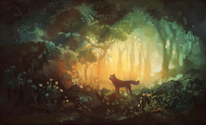I'll Be Here by angrymikko