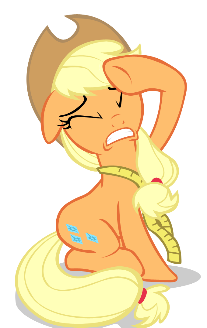 Applejack Can't Rarity :(