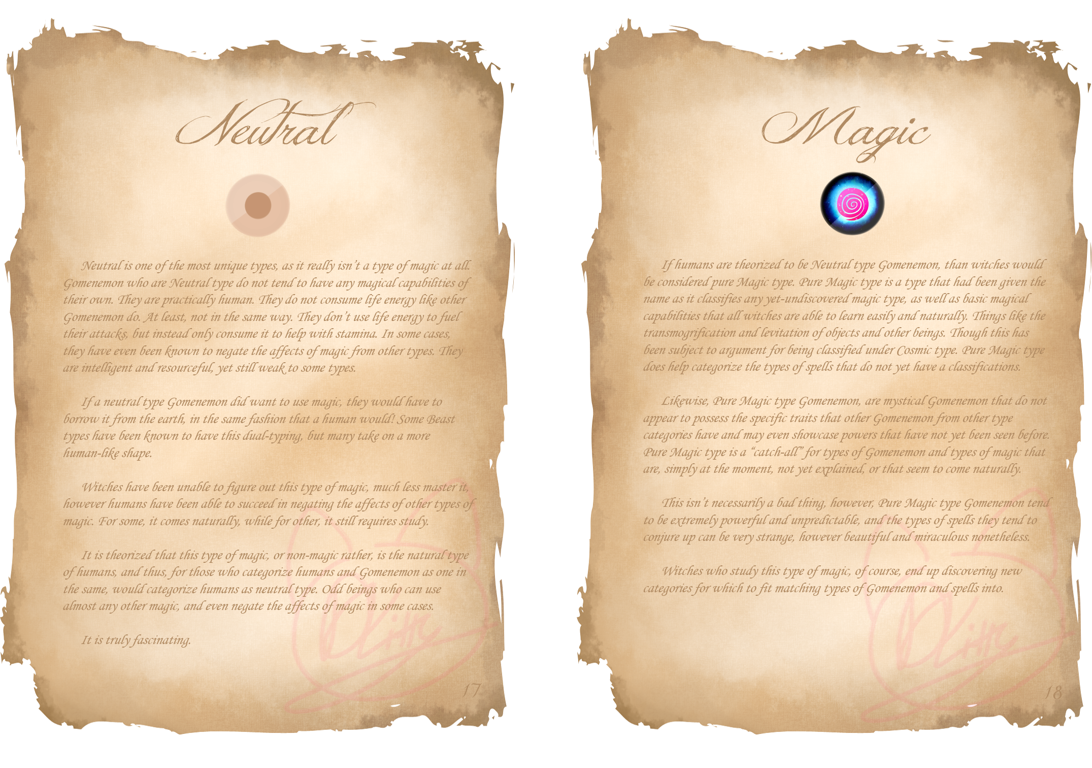 Neutrality Magic Neutral and Pure Magic Types by Dreaminkitty on DeviantArt