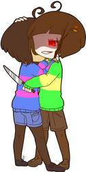 Frisk and Chara