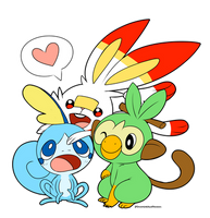 Pokemon Sword and Shield Starters!