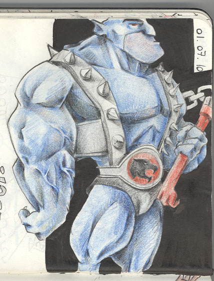 Sketchbook IV - Panthro