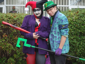 Harley Quinn and The Riddler