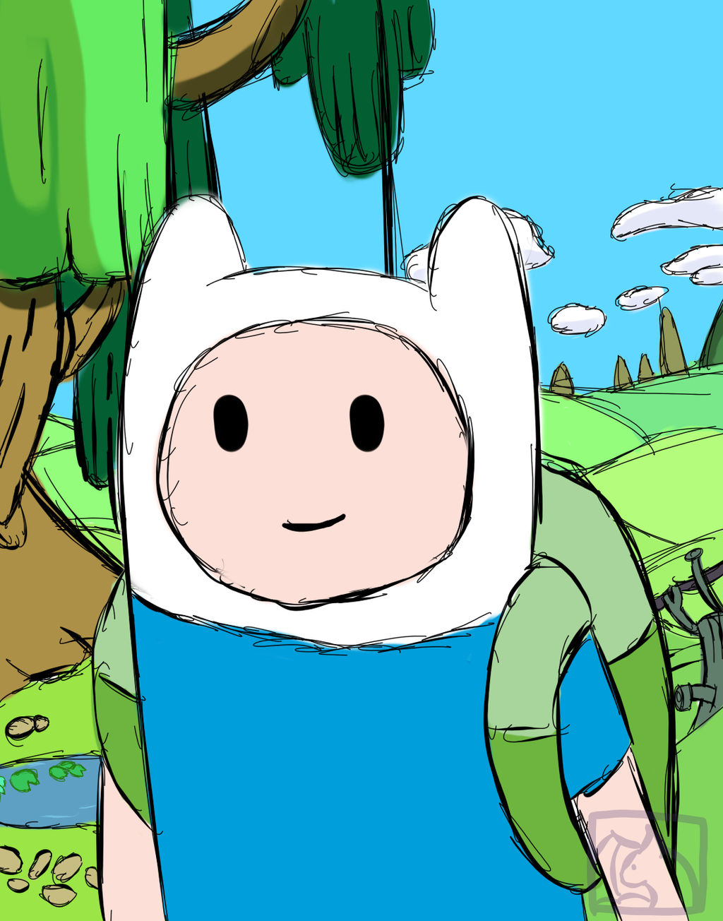 Sketch- Finn the Human