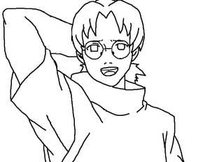 Kabuto Yukushi-Lineart