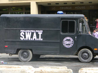 S.W.A.T. van from world war Z