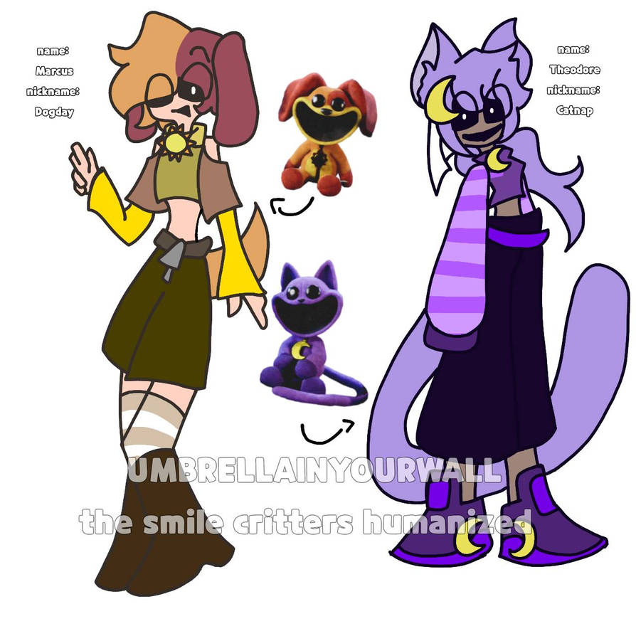 Smiling critters humanized pt1 by XxFedortheofficialxX on DeviantArt