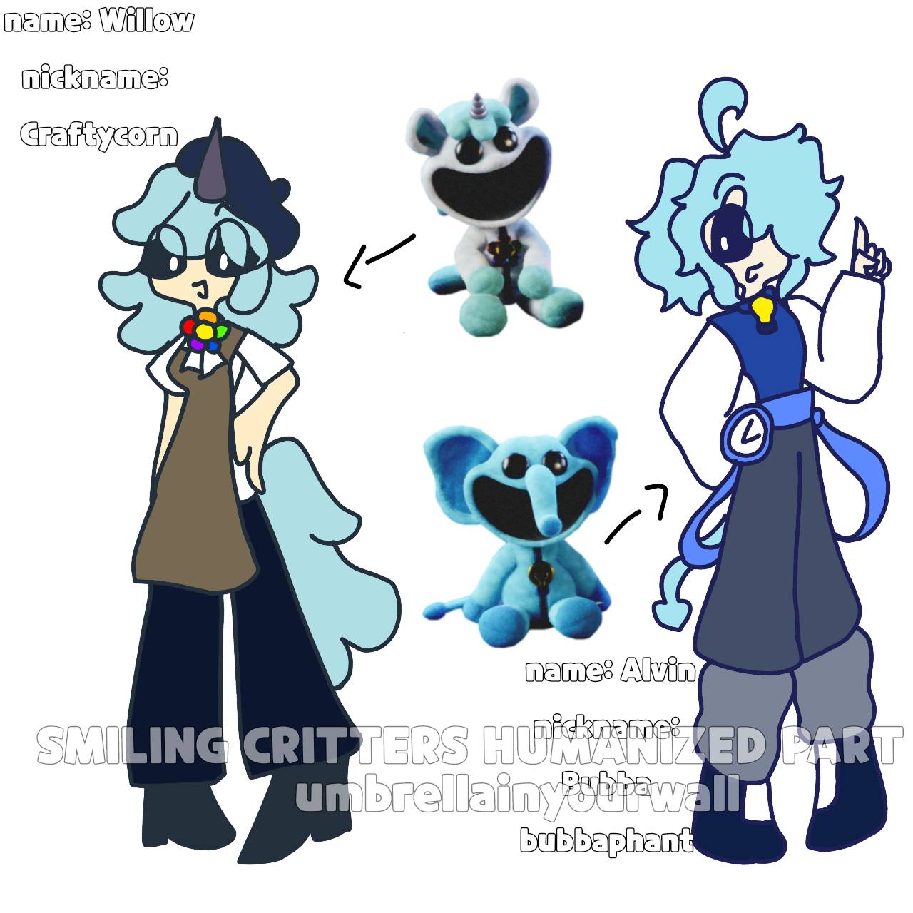 Smiling critters humanized part 3 by XxFedortheofficialxX on DeviantArt