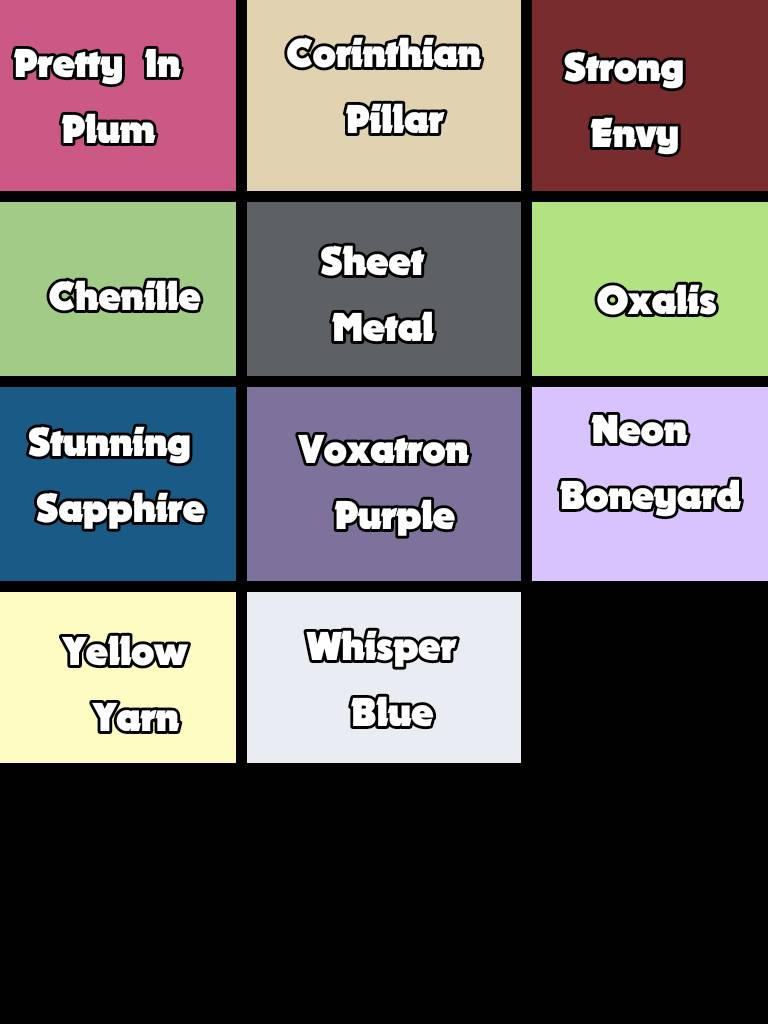 My alphabet humanized hair color pt2 by XxFedortheofficialxX on DeviantArt