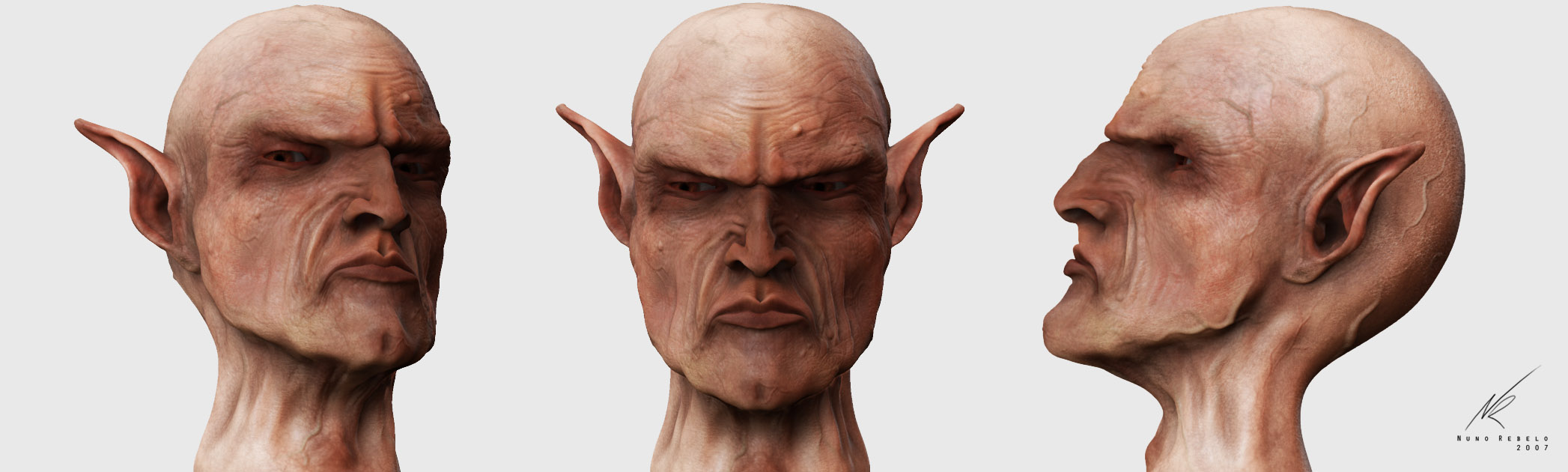 Demon face by NunoRebelo on DeviantArt