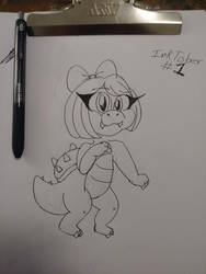 Super Mario OC Inktober #1