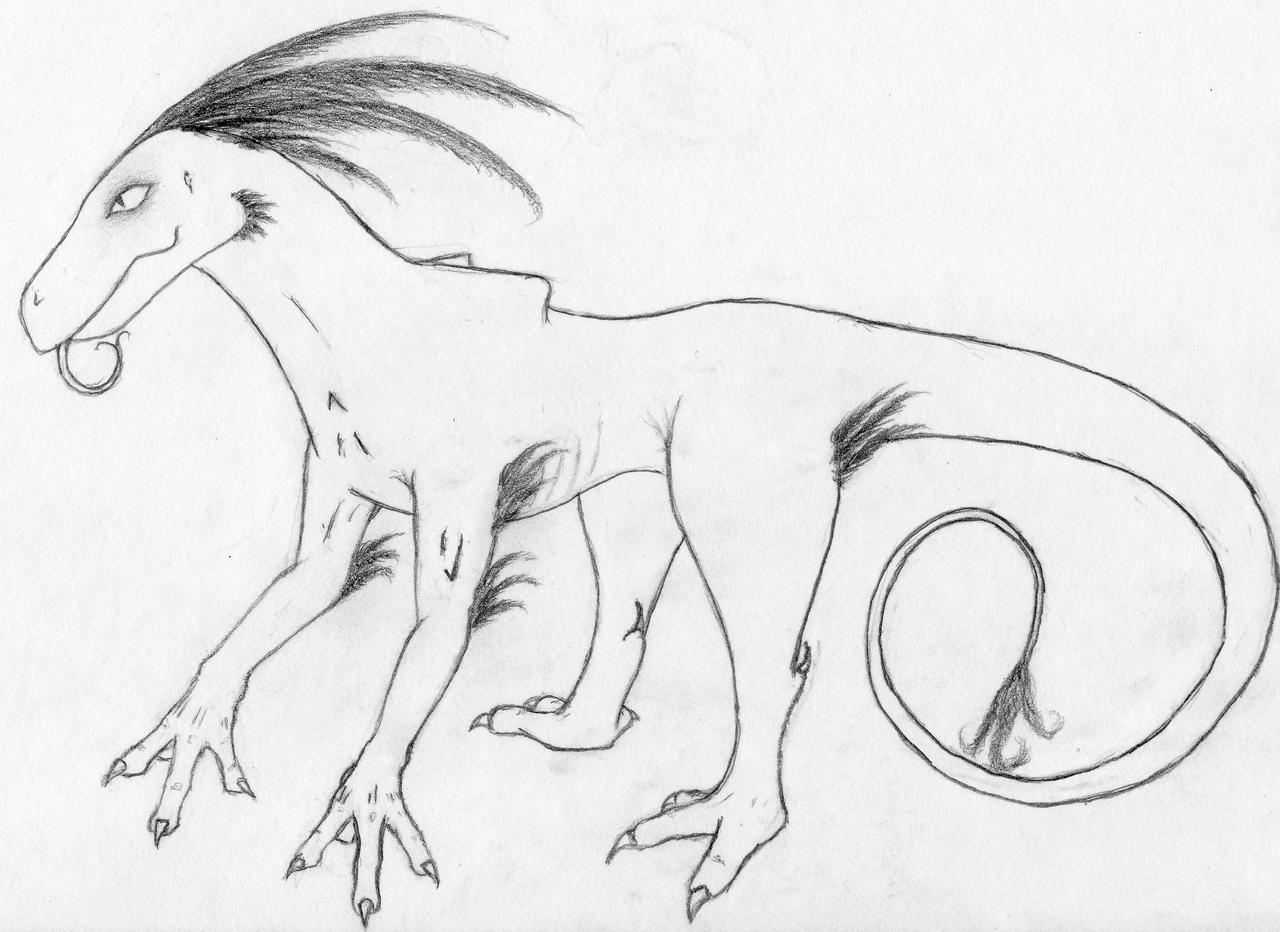 Mr. Lizard Fluff by UncleGran-Gran on DeviantArt
