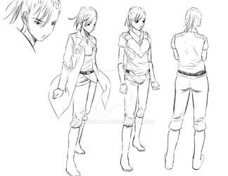 Manga Character Design: Victoria