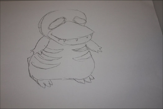 Pencil test-Zombie Psyduck