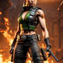 Sonya Blade(Mortal Kombat 11), Spectacular, into F