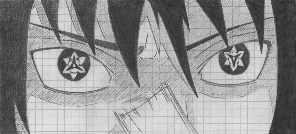 Eternal Mangekyou Sharingan Sasuke By Nightmare333 On