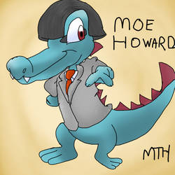 Moe Howard by Marcusthehedgehog
