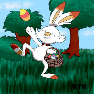 Easter Scorbunny