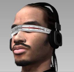 Me... as Geordi Laforge.