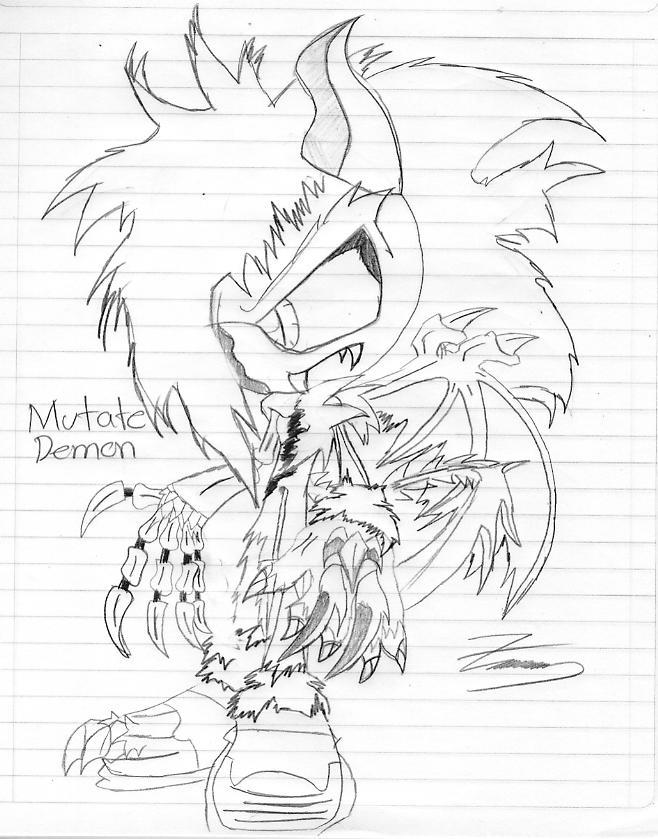 Demon Mutation by ZSonicdemon on DeviantArt