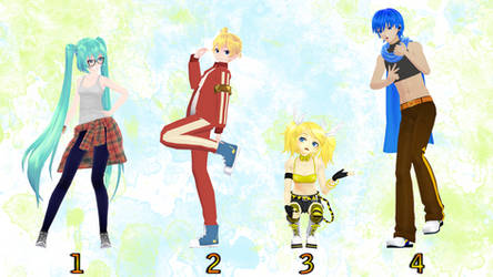 [MMD] Punk Pose Pack #1 + Download