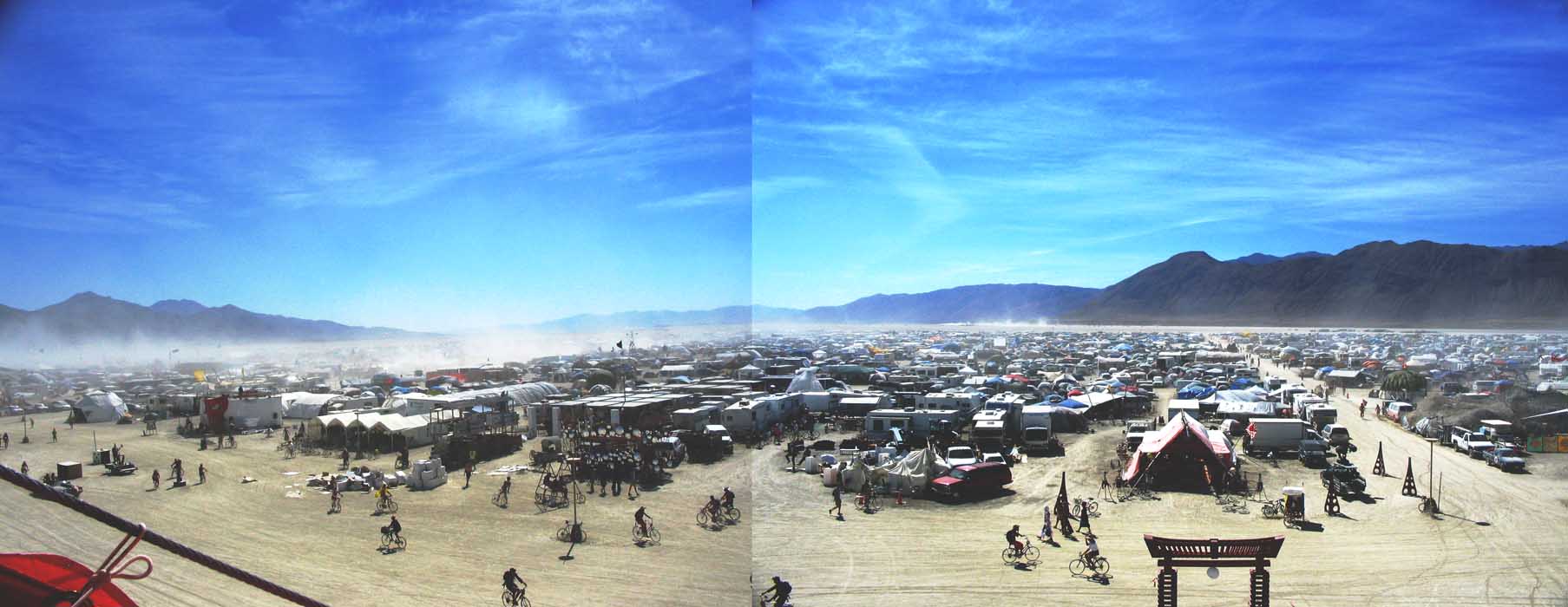 Burning Man Panorama