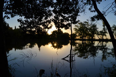 Twilight at the Lake