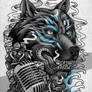 Wolf Spirit Half Sleeve Tattoo