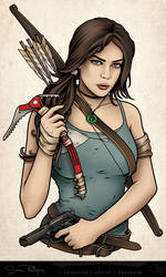 Tomb Raider Tattoo Lara Croft