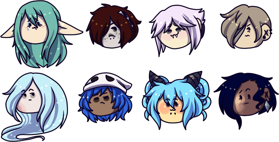 Deviantart Fan Button Fancharacter buttons by Elevera on DeviantArt