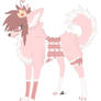 Pink Princess Scene Dog -Closed-