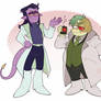 Professor Venomous and Lord Boxman HCs