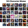 50 Character Meme