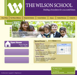 School Website Design